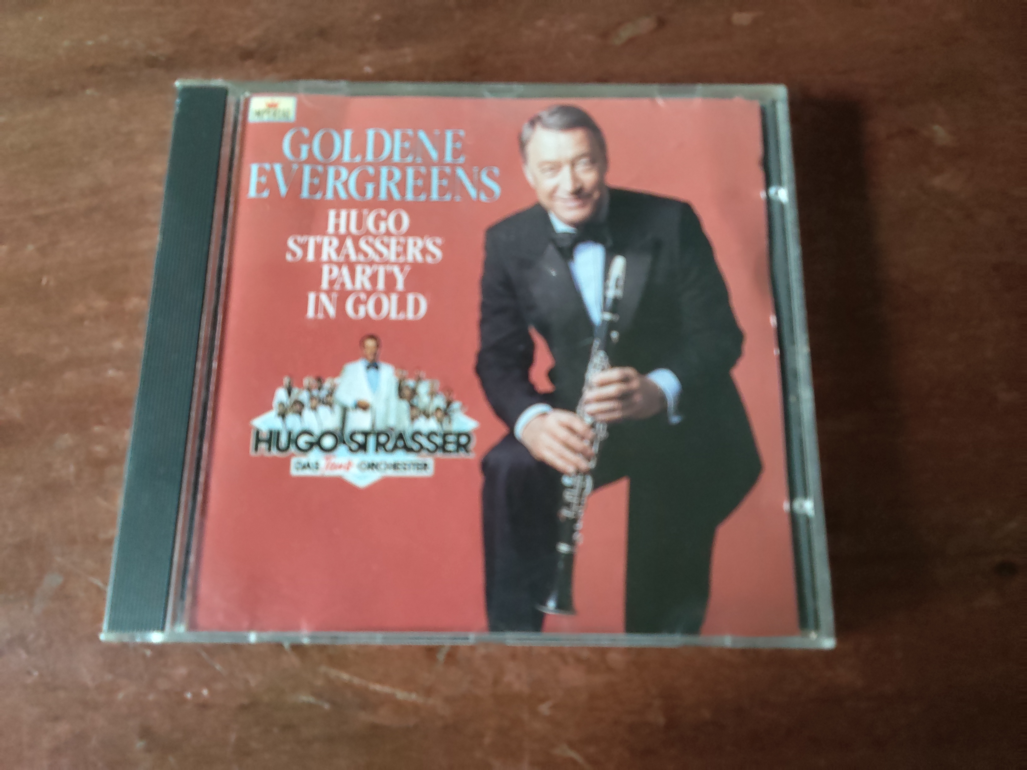 Hugo Strasser und sein tanzorchester met Goldene evergreens 1974 CD nr CD2025970