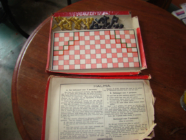 Antiek Halma spel uit 1930.Spears.