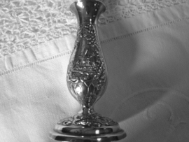 Vaasje silverplate.