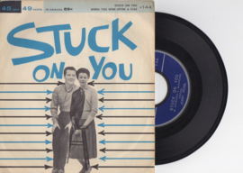 Jerry Pearl met Stuck on you 1960 Single nr S2021727