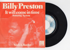 Billy Preston Ft. Syreeta met It will come in time 1979 Single nr S2021602