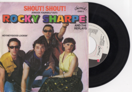 Rocky Sharpe & the Replays met Shout shout 1981 Single nr S2020277