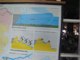 Landkaart Bedwongen Waterland.