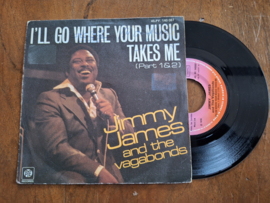 Jimmy James and the Vagabonds met I'll go where your music takes me P.1 1076 Single nr S20233853