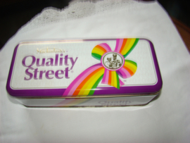 Quality Street langwerpig blik uit  september 1992.