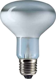 Osram reflectorlamp R80 60W E27 mat 80gr. nr: 15-58060