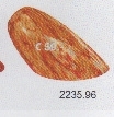 Mondgeblazen kap schepglas retro gemarmerd voor grote (E-27) fitting dia-14cm nr 2235.96
