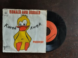 Ronald & Donald met Kwek, kwek 1974 Single nr S20232657