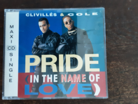 Clivilles & Cole met Pride (in the name of love) 1991 CD maxi single nr CD2024206