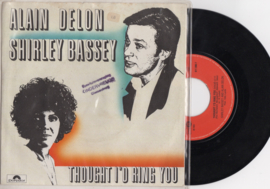 Alain Delon & Shirley Bassey met Thought I'd ring you 1983 Single nr S2020279