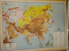 Landkaart van Azie