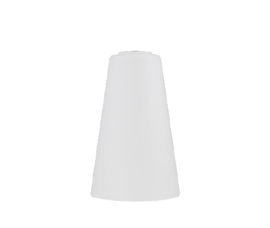 Glazen kap trechter L E27 d15cm h22cm opaal mat nr 114.39