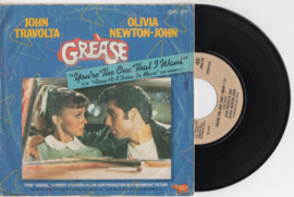 John Travolta and Olivia Newton-John met You're the one that I want 1978 Single nr S2020267