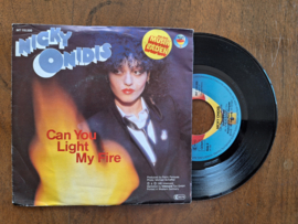 Nicky Onidis met Can you light my fire 1981 Single nr S20232574