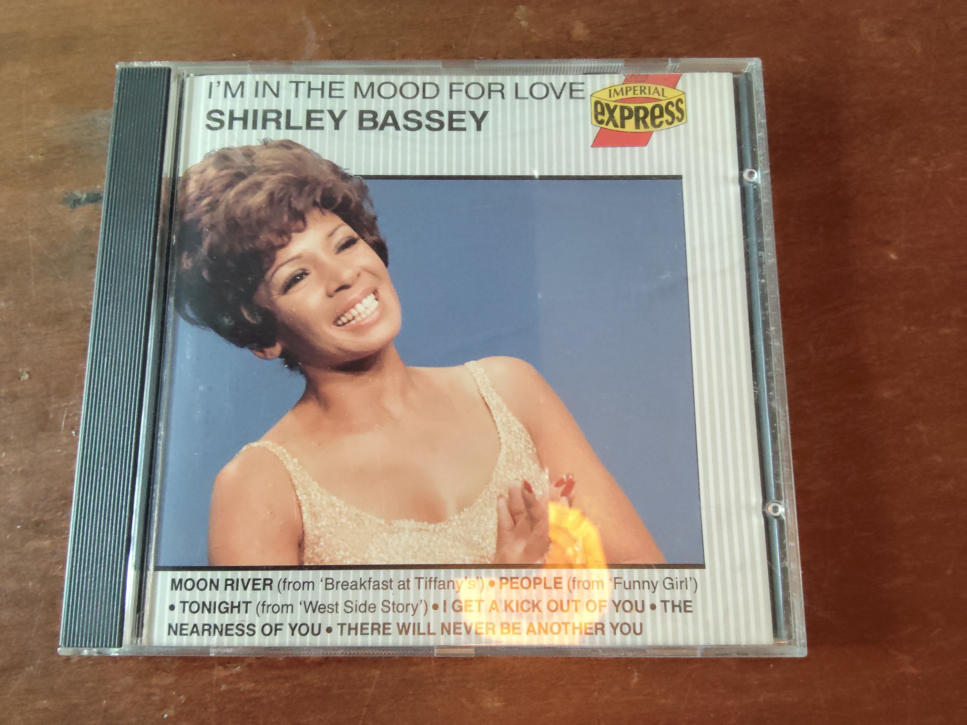 Shirley Bassey met I'm in the mood for love 1989 CD nr CD20251105