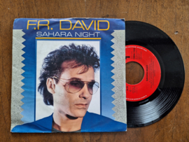 F.R. David met Sahara night 1986 Single nr S20233010