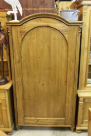 Originele antieke 1-deurskast 1880 met toog en planken nr 10015