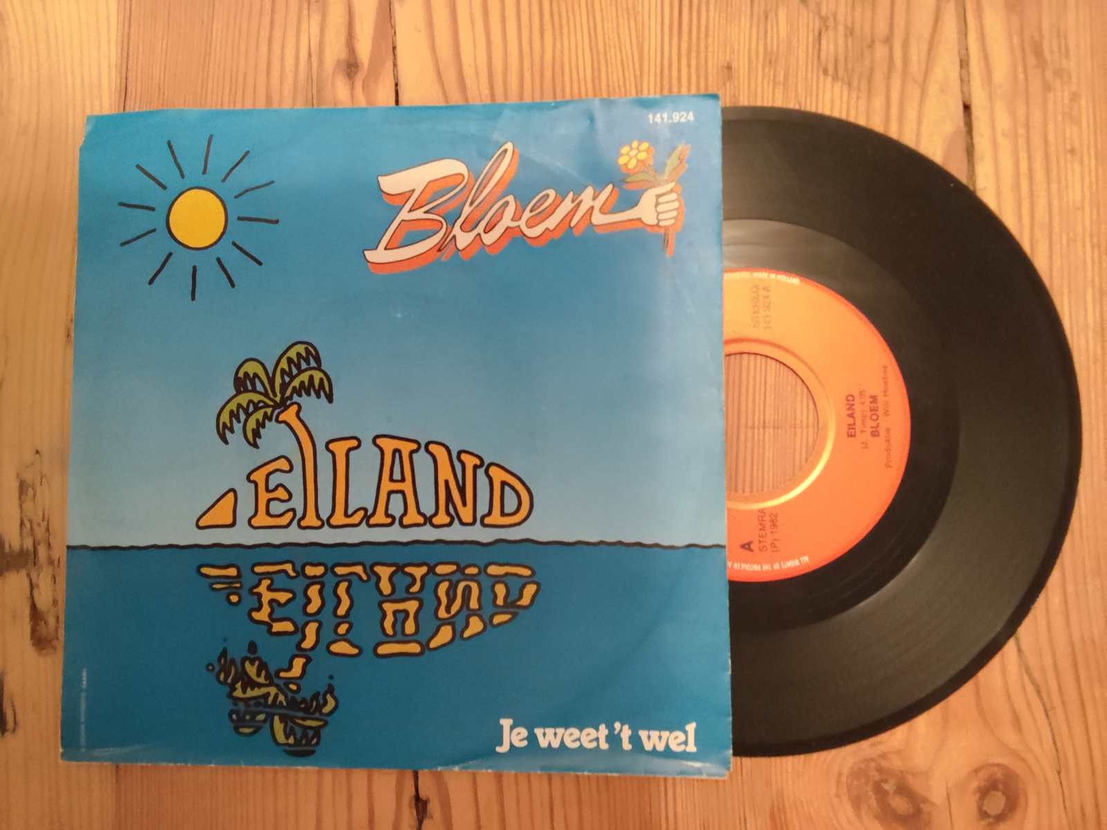 Bloem met Eiland 1982 Single nr S20256422