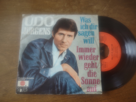 Udo Jurgens met Was ich dir sagen will 1967 Single nr S20221968
