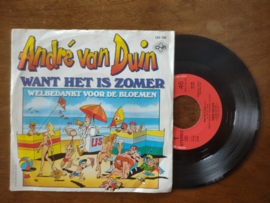 Andre van Duin met Want het is zomer 1984 Single nr S20211157