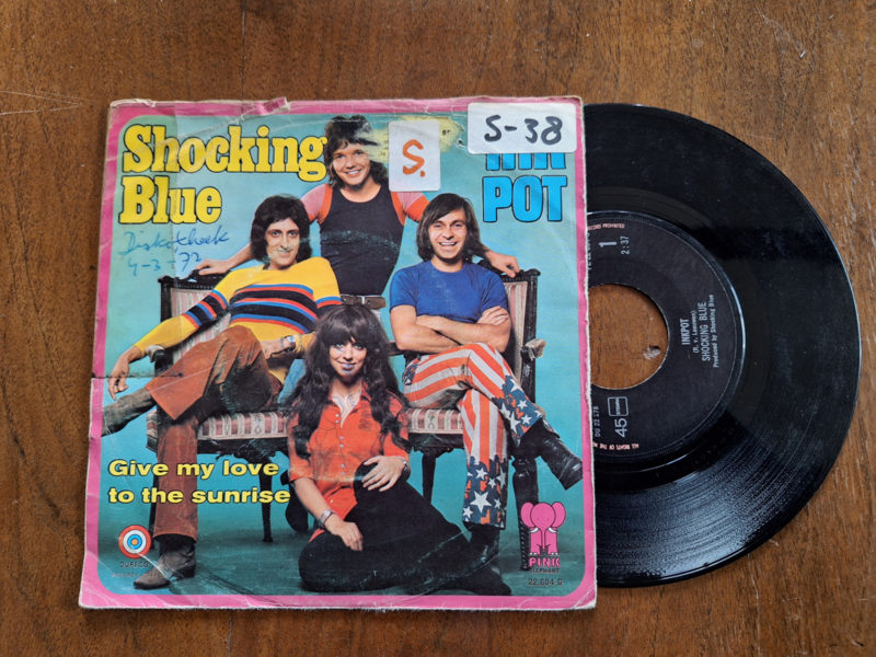 Shocking Blue met Inkpot 1972 Single nnr S20234139