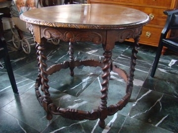 antiek eiken salontafel of | Oude en antieke meubelen |