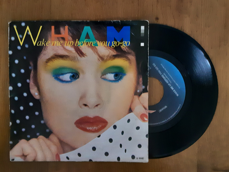 Wham! Met Wake me up before you go go 1984 Single nr S20244834