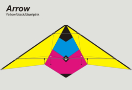 Arrow - Yellow/black/blue/pink / R2F + Controlbar