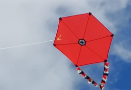 Six Cross Kite R2F - Red