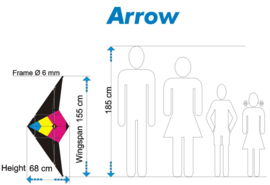 Arrow - Purple / R2F + Wrist Straps