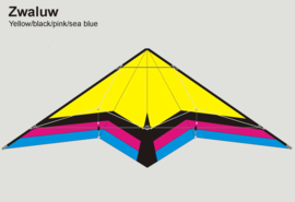 Zwaluw R2F Yellow/black/pink/sea blue