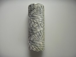 Polyester 110 daN - 100 m (3937 inch) white/black