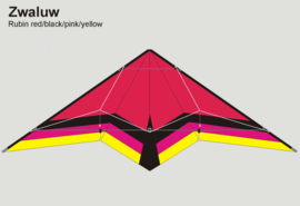 Zwaluw R2F Rubin red/black/pink/yellow