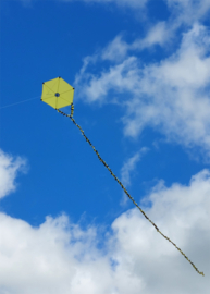 Six Cross Kite R2F - Yellow