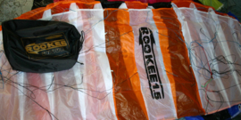 Rookee 5.0 Orange/White/Black Kite Only