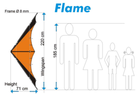 Flame  R2F + Controlbar / Orange