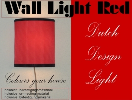 Wall Light Red