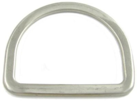 Aluminium D- ring 23 mm / per stuk