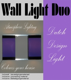 Wall Light Duo Purple