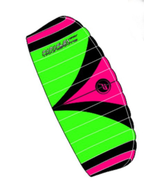 Paraflex 2.3 Trainer kite R2F - Green/Pink/Black
