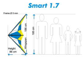 Smart 1.7 - Blue/white/yellow / R2F