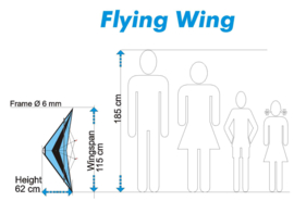 Flying Wing  R2F  (Sea Blue/Black)