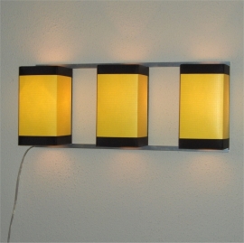 Wall Light Trio Yellow