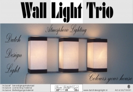 Wall Light Trio White