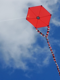 Six Cross Kite R2F - Red