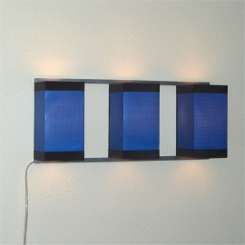 Wall Light Trio Blue
