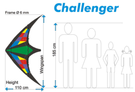 Challenger Mozaik R2F + Wrist Straps