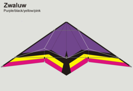Zwaluw R2F Purple/black/yellow/pink