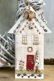 Kerst ornament "Maison de Noël"