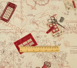 Quiltstof quilt benodigdheden  - Yuwa 905S1